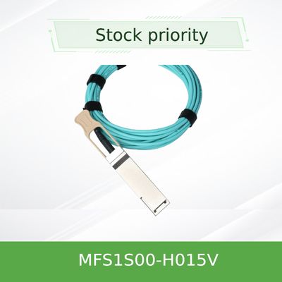 Kabel Mellanox AOC DAC MFS1S00-H015V Kabel światłowodowy Aoc Szybkie i wydajne połączenia w centrach danych 100GbE 25GbE