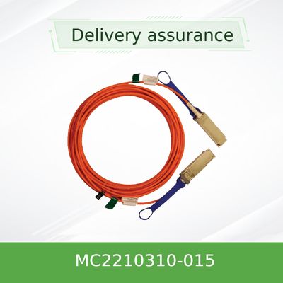 Pomarańczowy 40GbE QSFP+ Aktywny optyczny kabel DAC Mellanox Ethernet MC2210310-015 15 m