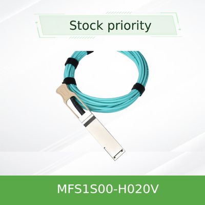 Konsola Kabel Mellanox AOC MFS1S00-H020V IB HDR Do 200 Gb/s QSFP56 Kabel sieciowy 20 m