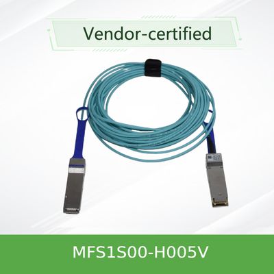 MFS1S00-H005V Aktywny kabel światłowodowy Mellanox IB 5 metrów Kabel mellanox AOC