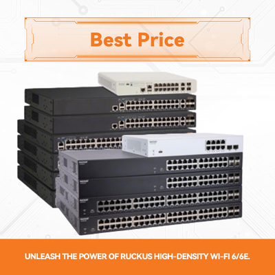 Przełącznik sieciowy RUCKUS ICX 7550-24ZP Advanced Multigigabit Stackable Switch dla sieci nowej generacji