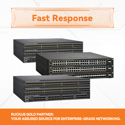 RUCKUS ICX 7550-48P Przełącznik Gigabit PoE+ o wysokiej gęstości dla dostępu i agregacji w przedsiębiorstwach