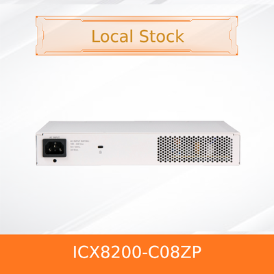 Nowy oryginalny przełącznik Ethernet Ruckus Compact Stackable Icx8200-C08zp PoE++