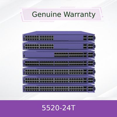 Przełącznik AVB dla sieci Extreme Advanced Extreme 5520-24t Switch do bezproblemowego przesyłania danych3