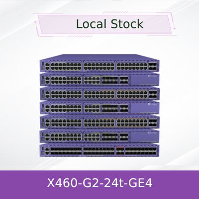 24-portowy wieżowy przełącznik Extreme Network AVB X460-G2-24t-GE4-Base 216 Gb/s