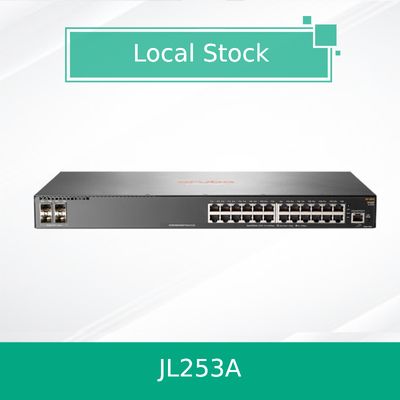 Przełącznik Hpe Aruba Networking 2930f 24G 4SFP+ (JL253A) nowy i oryginalny
