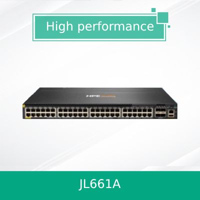Przełącznik Hpe Aruba Networking Cx 6300m 48-portowy 1gbe Class 4 Poe i 4-portowy SFP56 (JL661A)