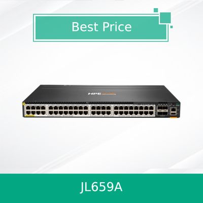Hpe Aruba Networking Cx 6300m 48-port Hpe Smart Rate 1/2.5/5gbe Poe i 4-port SFP56 Switch (JL659A)