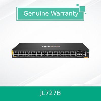 W 100% Oryginalne Produkty Hpe Aruba Networking Cx 6200f 48g Class-4 Poe 4SFP+ 370W Switch (JL727B)