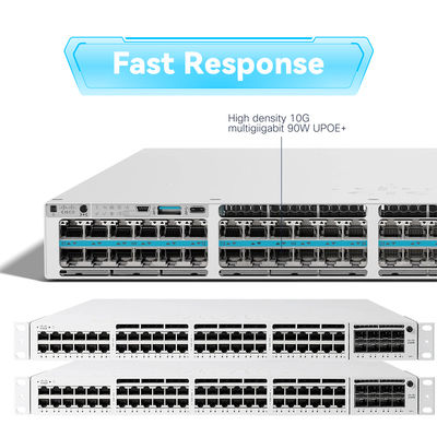 Oryginalny nowy C9200-48t-a serii 9200 Enterprise Switch 48 portów z 10/100/1000Mbps
