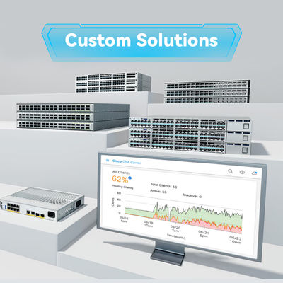 Nowy oryginalny fabryczny zapieczętowany C9200L-24p-4X-a 9200L 24-port Poe+ 4 X 1g Network Advantage Ciscos Switch C9200L-24p-4X-a