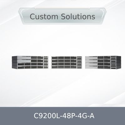 Cisco New Original C9200L-48P-4G-A 9200L 48 Port 10/100/1000 PoE+ 4x1G Przełącznik sieciowy przełącznik sieciowy C9200L-48P-4G-A