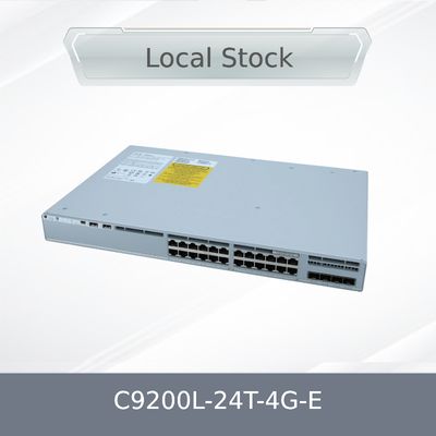 C9200-24t-a Nowy Cisco Catalyst Access 24X 1g RJ45 Porty Gigabit Ethernet Modular Enterprise Switch C9200-24t-a