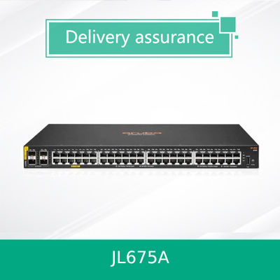 HPE Aruba CX 6100 JL675A 48-port Gigabit PoE+ przełącznik 370W klasa 4 4x SFP+ zarządzana warstwa 2