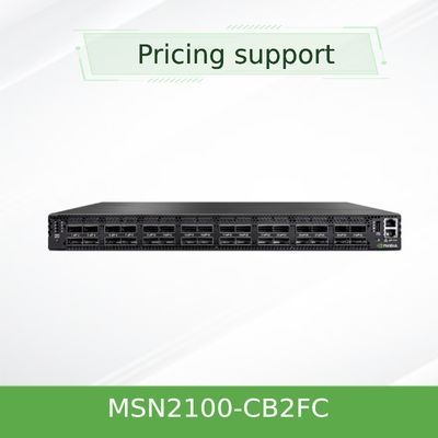 NVIDIA Spectrum SN2100 MSN2100-CB2FC 100GbE Open Ethernet Switch | 16-portowy QSFP28 | Sieci dla centrów danych i chmury