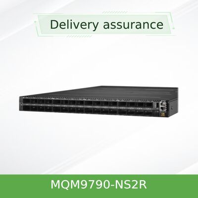 NVIDIA MQM9700-NS2R Quantum-2 Series 400Gb/s InfiniBand Smart Switch 64-port Odwrotny przepływ powietrza (C2P)