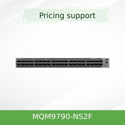 Mellanox MQM9790-NS2F 64-port 400Gb/s InfiniBand Switch. Zarządzany zewnętrznie dla tkanin zdefiniowanych przez oprogramowanie UFM.