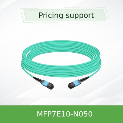 Kabel światłowodowy NVIDIA MFP7E10-N050 50m MPO-12/APC do MPO-12/APC wielomodowy do połączeń 400G/NDR o maksymalnym zasięgu
