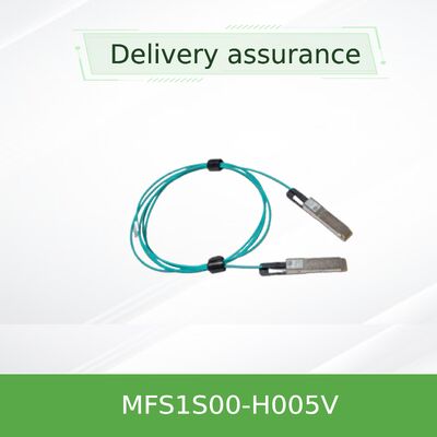 NVIDIA MFS1S00-H005V 5m QSFP56 200Gb/s Aktywny Kabel Optyczny dla InfiniBand HDR & 200GbE | Szybki AOC