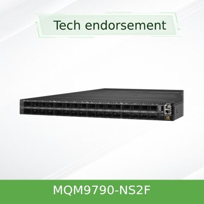 NVIDIA Quantum-2 MQM9790-NS2F 64-port 400Gb/s InfiniBand Smart Switch ¢ 51.2Tb/s Przepustowość z SHARPv3 w sieci przyspieszenie dla AI i HPC Data Centers