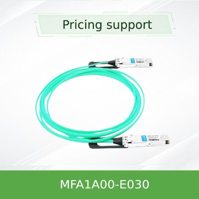 Mellanox MFA1A00-E030 100Gb/s QSFP28 Kabel optyczny aktywny 30m MMF AOC dla InfiniBand EDR & 100GbE