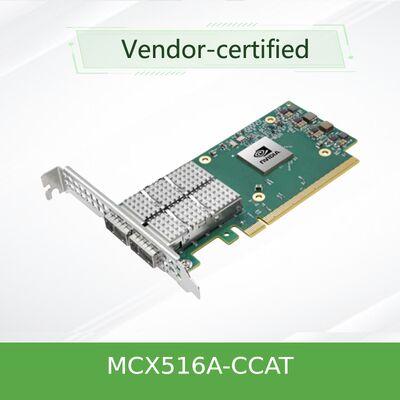 MCX516A-CCAT Dual-Port 100GbE Ethernet Adapter firmy NVIDIA