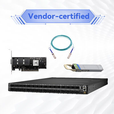 MQM9700-NS2R 400G NDR InfiniBand Smart Switch – 64 portów On-Board Subnet Manager C2P Airflow