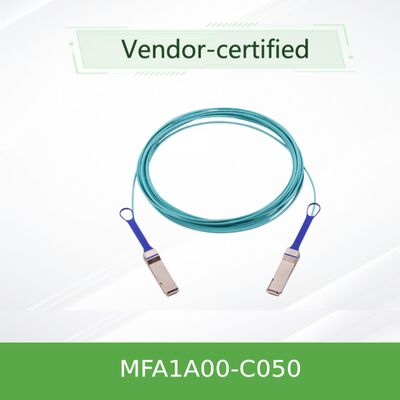 NVIDIA MFA1A00-C050 – 100G AOC do centrów danych i sieci Ethernet