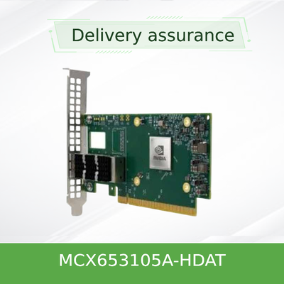 NVIDIA MCX653105A-HDAT ConnectX-6 200Gb/s Karta adaptera VPI