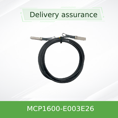 Kabel InfiniBand EDR 100 Gb/s MCP1600-E003E26 QSFP28 Miedziany DAC dla półki górnej