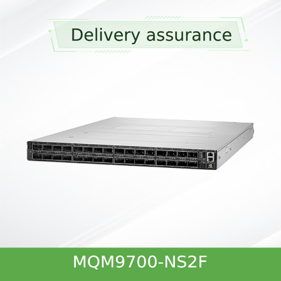 Przełącznik InfiniBand NVIDIA Quantum-2 MQM9700-NS2F 400Gb/s – 64-portowy NDR, przepływ powietrza P2C, wbudowane zarządzanie