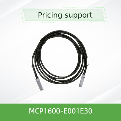 Kabel Mellanox MCP1600-E001E30 100Gb/s QSFP28 Passive DAC – 1m, 30AWG, EDR InfiniBand