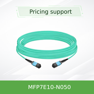 NVIDIA MFP7E10-N050 50m MPO-12/APC Multimode Fiber Cable dla 400G/800G InfiniBand & Ethernet