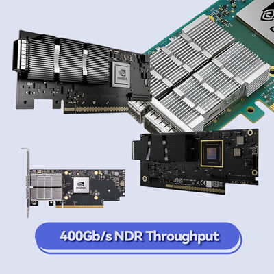 NVIDIA MCX75310AAS-HEAT ConnectX-7 200Gb/s InfiniBand Adapter PCIe 5.0 x16 OSFP