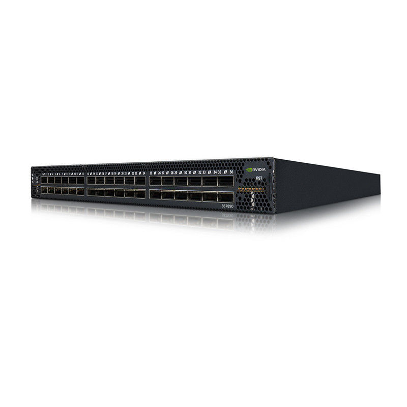 36p Zarządzany zewnętrznie przełącznik EDR 100 Gb/s Smart Mellanox Infiniband MSB7890-ES2F Nieblokujący