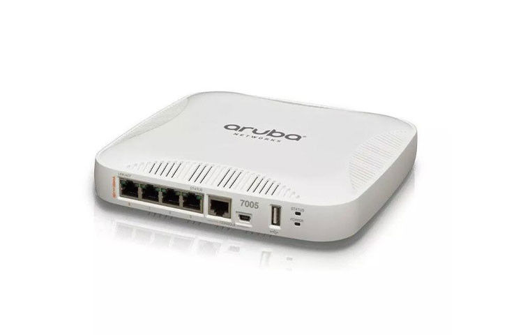 16 bezprzewodowych punktów dostępowych 7005 Kontroler Aruba 7005-RWJW633A 4 porty 10/100/1000BASE-T