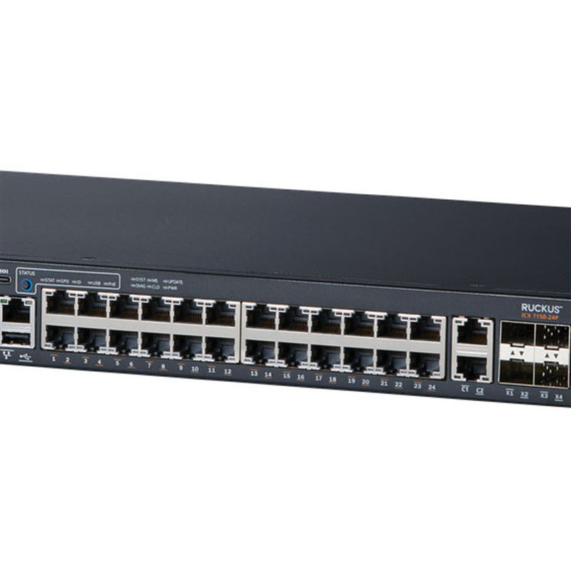 Przełącznik sieciowy Ruckus 24P 4X1G ICX7150 10/100/1000Mbps RJ-45 PoE 370W