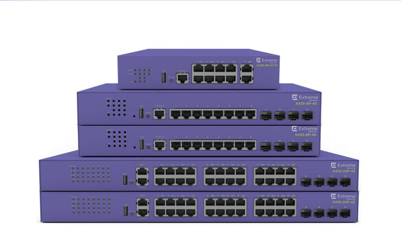 24P Extreme Networks X435 AVB Switch X435 4S 68Gbps 50.6Mpps nowy i oryginalny