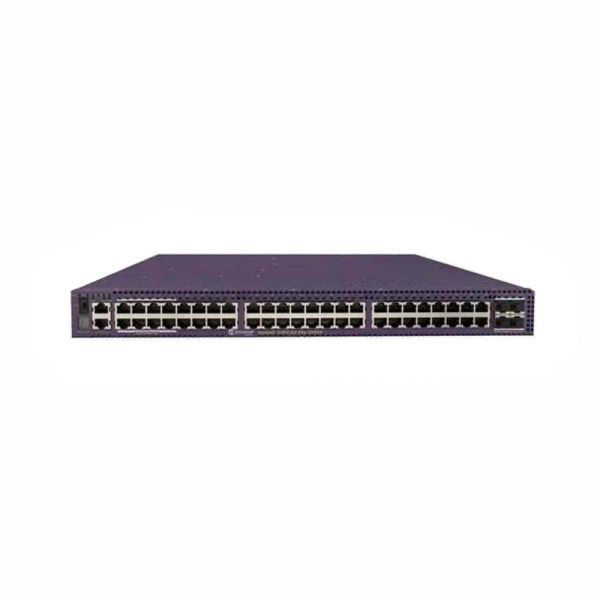 RJ45 48x Extreme X460 Przełącznik PoE+ Port konsoli 10GE4 Baza 48 portów