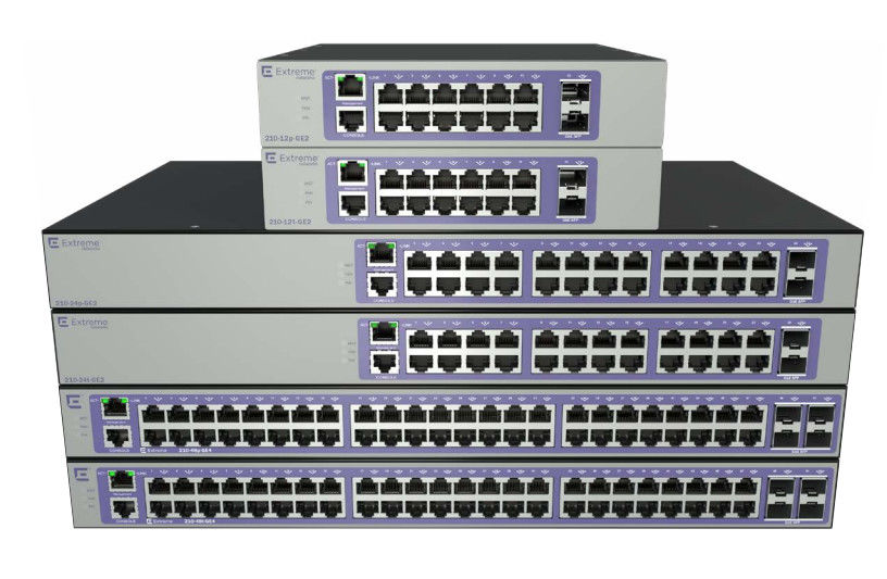 1000 Base-X SFP Extreme Switching Sieć 16566 210 12T GE2 28 Gb/s 20,8 Mp/s