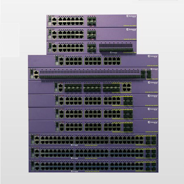 10GE4 Skalowalne AVB Extreme Networks X440 Switch G2 24T X440-G2-24p-10GE4 nowe i oryginalne