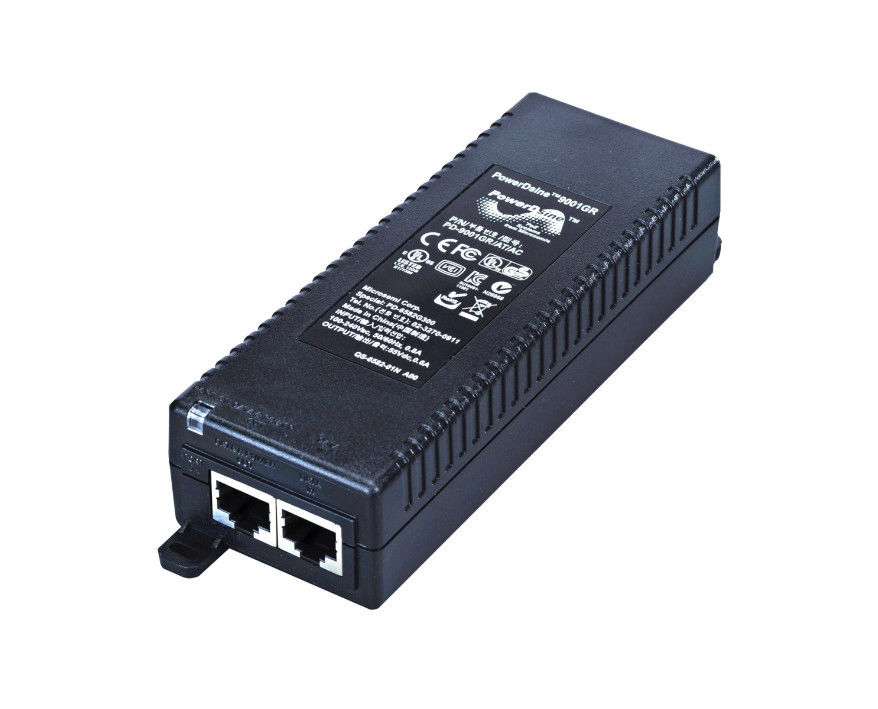 Ekstremalne bezprzewodowe punkty dostępowe PD-9001GR-ENT Jednoportowy Gigabit PoE Midspan, zgodny ze standardem 802.3at