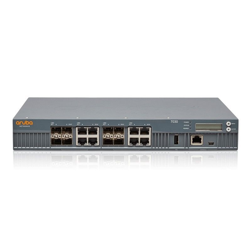 Seria 7000 WLAN 7030 Kontroler Aruba 64 AP 7030-RWJW686A 8 portów combo