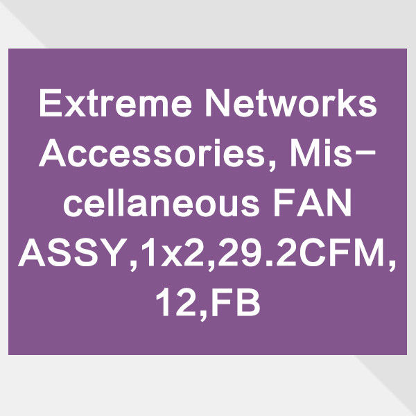 Licencja przełącznika X690 OEM Network Switch Fan 17115 Extreme X690 Przednie i tylne zasilanie powietrzem