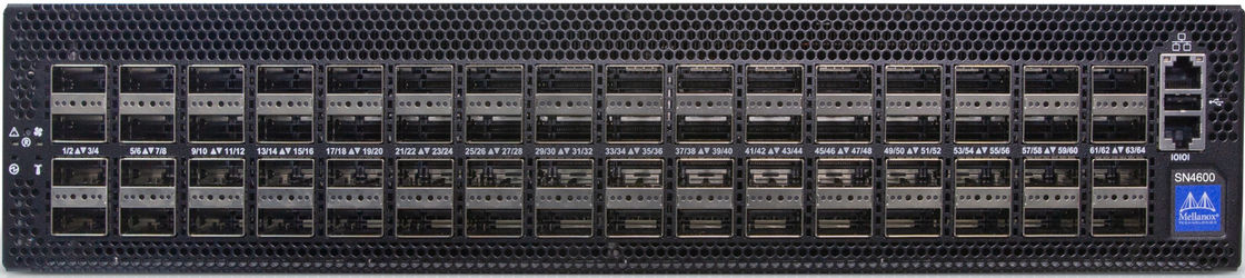 Przełącznik sieciowy Mellanox oparty na widmie 3 Sn4600c Przełącznik sieci otwartej MSN4600 — CS2F z technologią Onyx