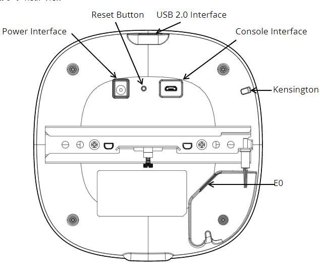 Anteny wewnętrzne Unified Campus Aruba Wireless Access Points iAP 505 (RW) 2x2:2 802.11ax