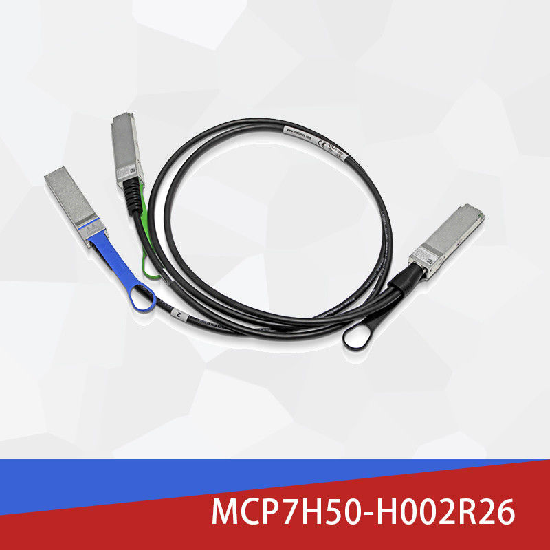 Kabel DAC HDR100 Mellanox o długości 2 m Bezpośrednio podłączany kabel światłowodowy MCP7H50-H002R26 MCP7H50-V0xxR QSFP56