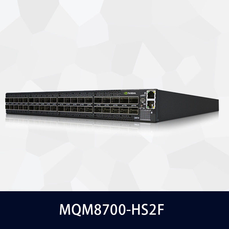 Zarządzany przełącznik Infiniband HDR Mellanox 200gb Switch MQM8700 40 Port MQM8700-HS2F(920-9B110-00FH-0MD)