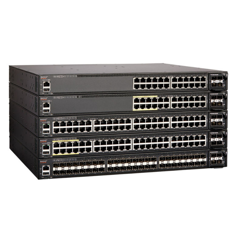 Network Ruckus Icx7450 24-portowy przełącznik POE 1500W 336 Gb/S 960 Gb/S