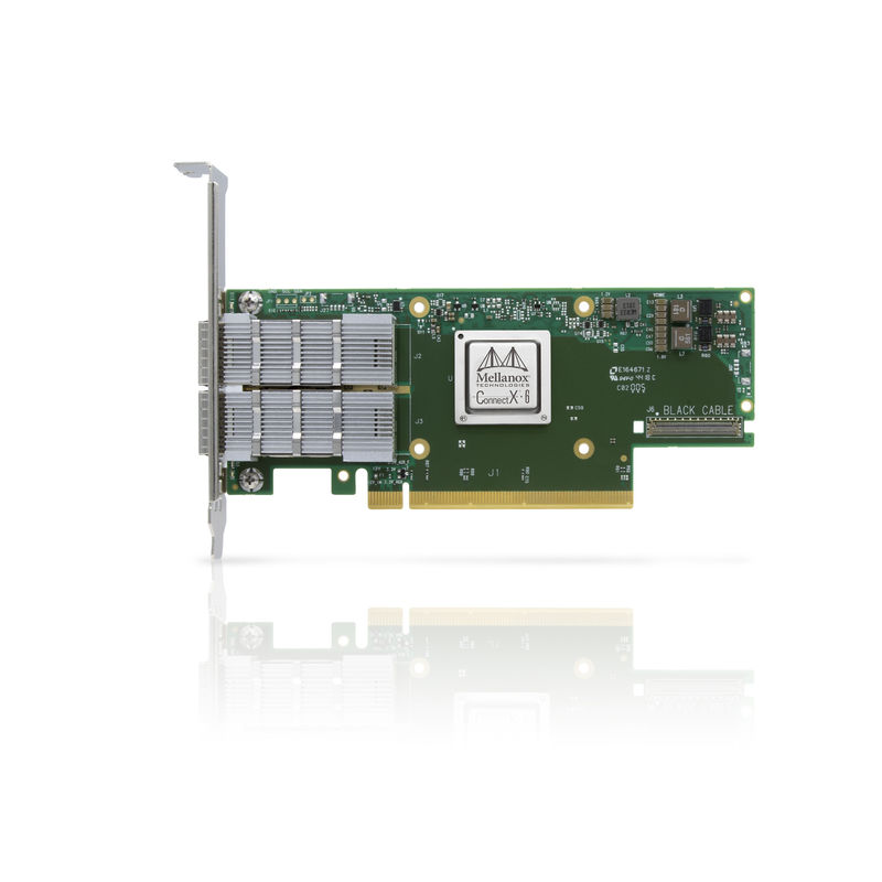 MCX653106A-HDAT-SP Karta sieciowa Mellanox 200 Gb/s 4*50 Gb/S porty Ethernet